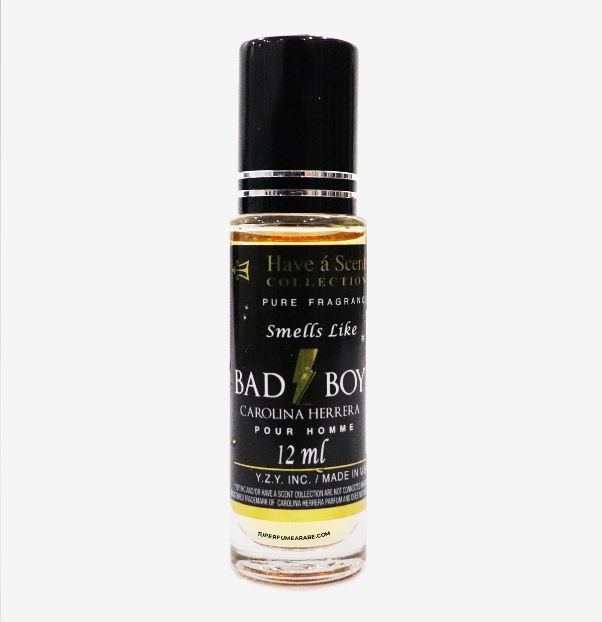 Have a Scent Pure Fragrance Smells Like "Bad Boy" Pour Homme Roll On Oils 12ml
