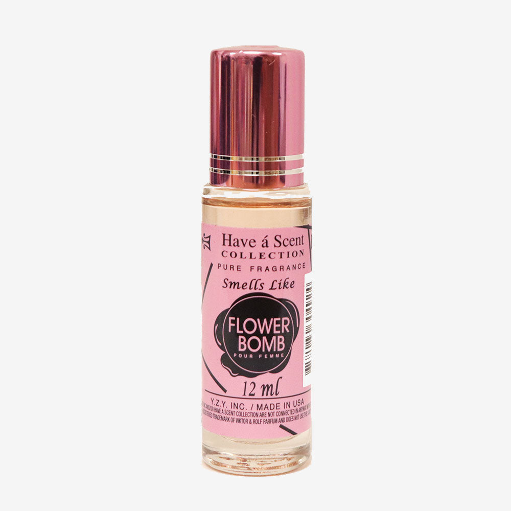 Have a Scent Pure Fragrance Smells Like "Flower Bomb" Pour Femme Roll On Oils 12ml
