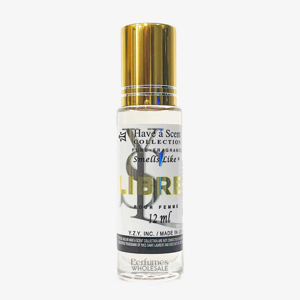 Have a Scent Pure Fragrance Smells Like "YSL Libre" Pour Femme Roll On Oils 12ml