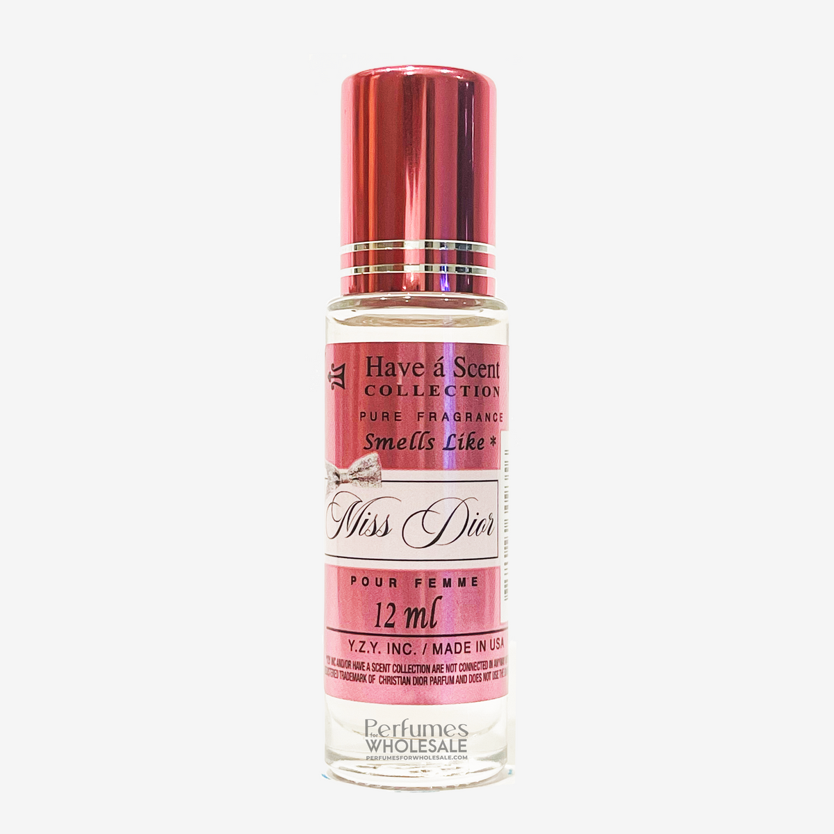 Have a Scent Pure Fragrance Smells Like "Miss Dior" Pour Femme Roll On Oils 12ml