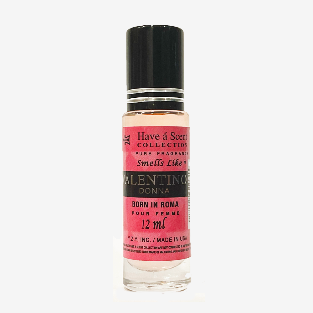 Have a Scent Pure Fragrance Smells Like "Valentino Donna" Pour Femme Roll On Oils 12ml